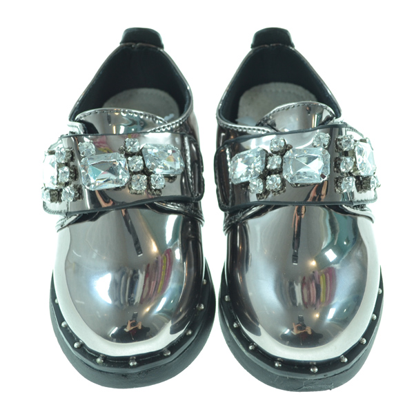 

Туфли для девочки Mishonok 2689-1 25 Бронзовый