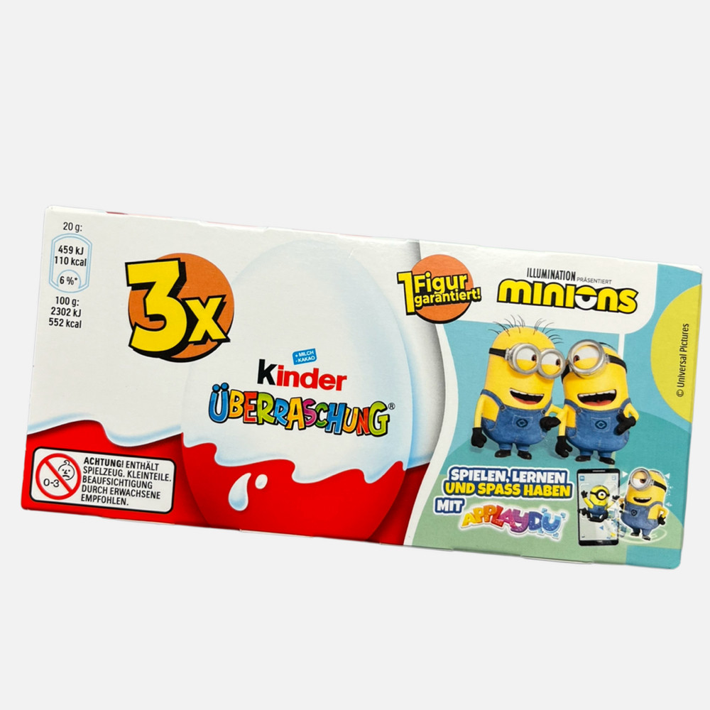 Kinder яйцо Minions Миньоны 4 шт 80г — купить в Харькове | Choco-Yummy