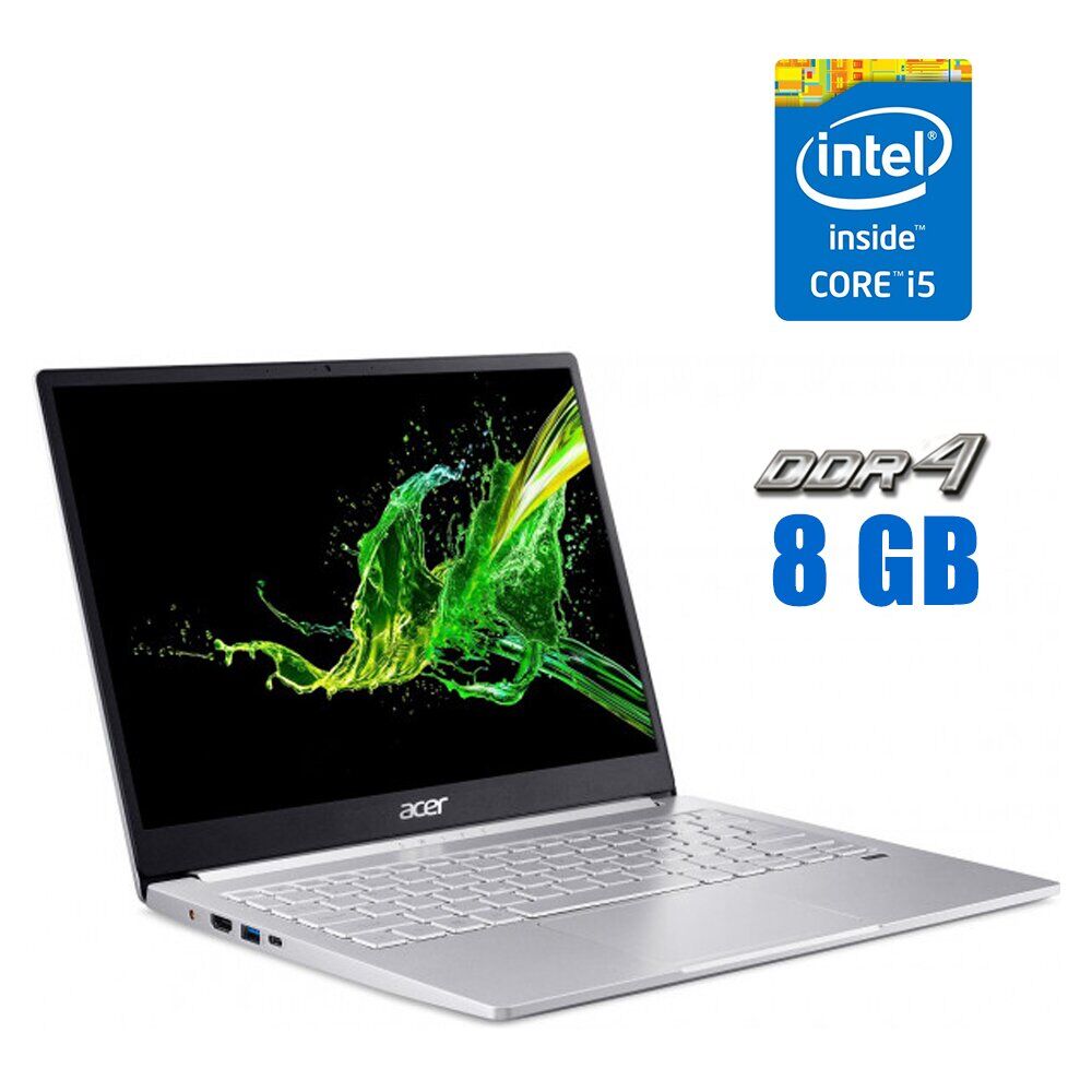 Ультрабук Acer Swift 3 N19H3 / 13.5" (2256x1504) IPS / Intel Core i5 ...