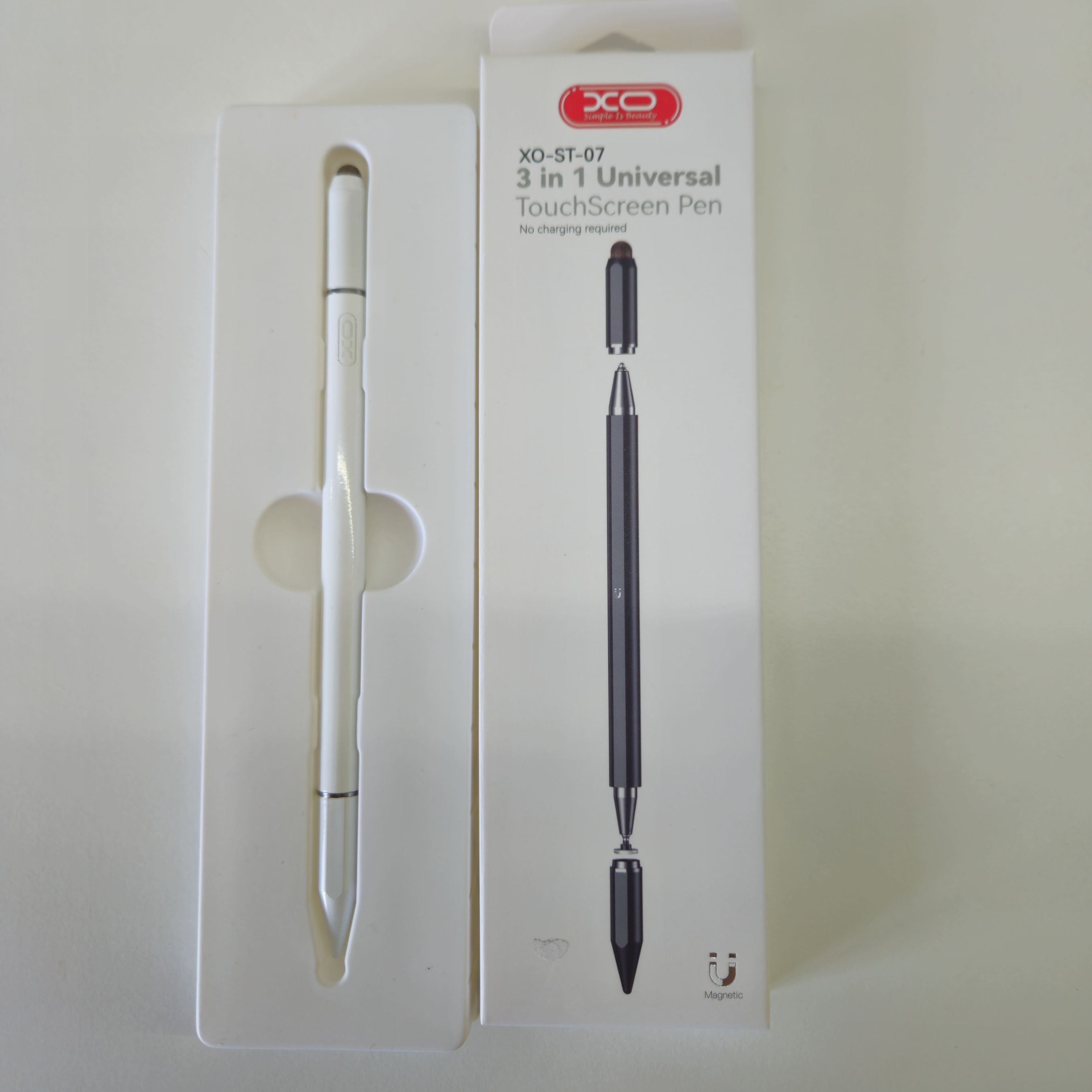 Стилус XO Pen ST-07 3in1 touch-sensitive для планшетів та смартфонів  iOS/Android/Windows Білий – фото, отзывы, характеристики в  интернет-магазине ROZETKA от продавца: Usmart | Купить в Украине: Киеве,  Харькове, Днепре, Одессе, Запорожье, Львове