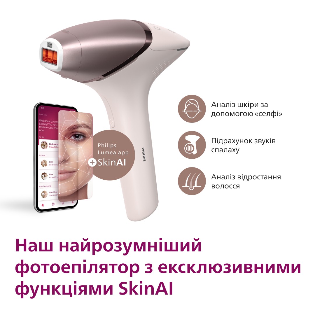 Фотоепілятор Lumea від PHILIPS BRI977/00 серії 9900 (тест драйв до 120 днів) — фото 9