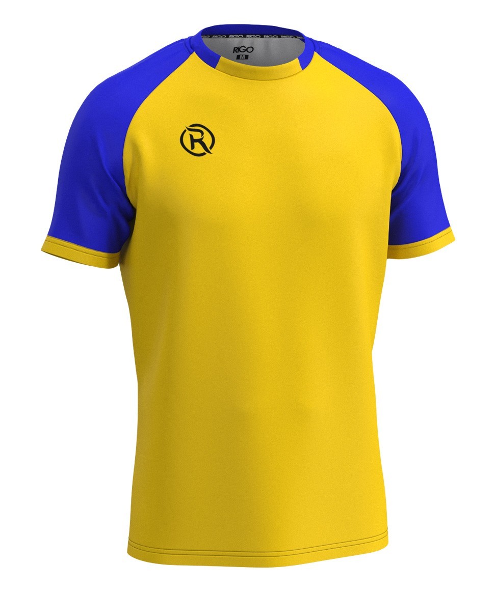 Футболка волейбольная мужская RIGO OMEGA Yellow-Blue 4XL – фото, отзывы ...