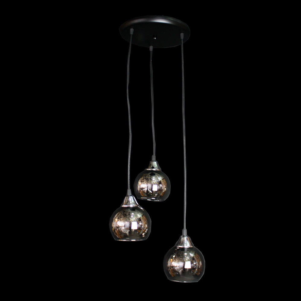 

Люстра лофт шар Svitlight 06-S150/3A BK