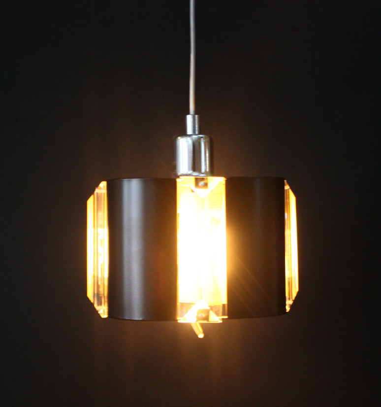 

Подвесной светильник Svitlight B0250/1 BK/GD R
