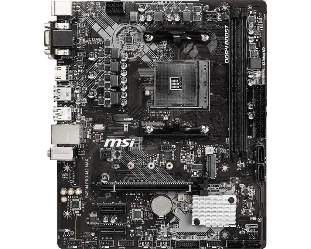 

Материнська плата MSI B450M Pro-M2 Max