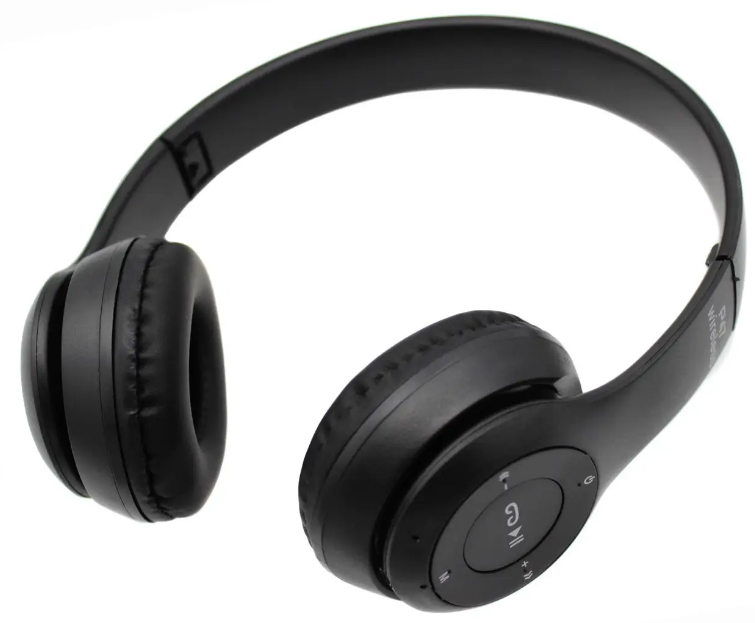 Беспроводные наушники P47 Stereo Bluetooth 5.0 / MP3 FM / Черный купить ...