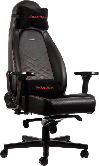 

Кресло геймерское NOBLECHAIRS Icon Black/Red (GAGC-089)