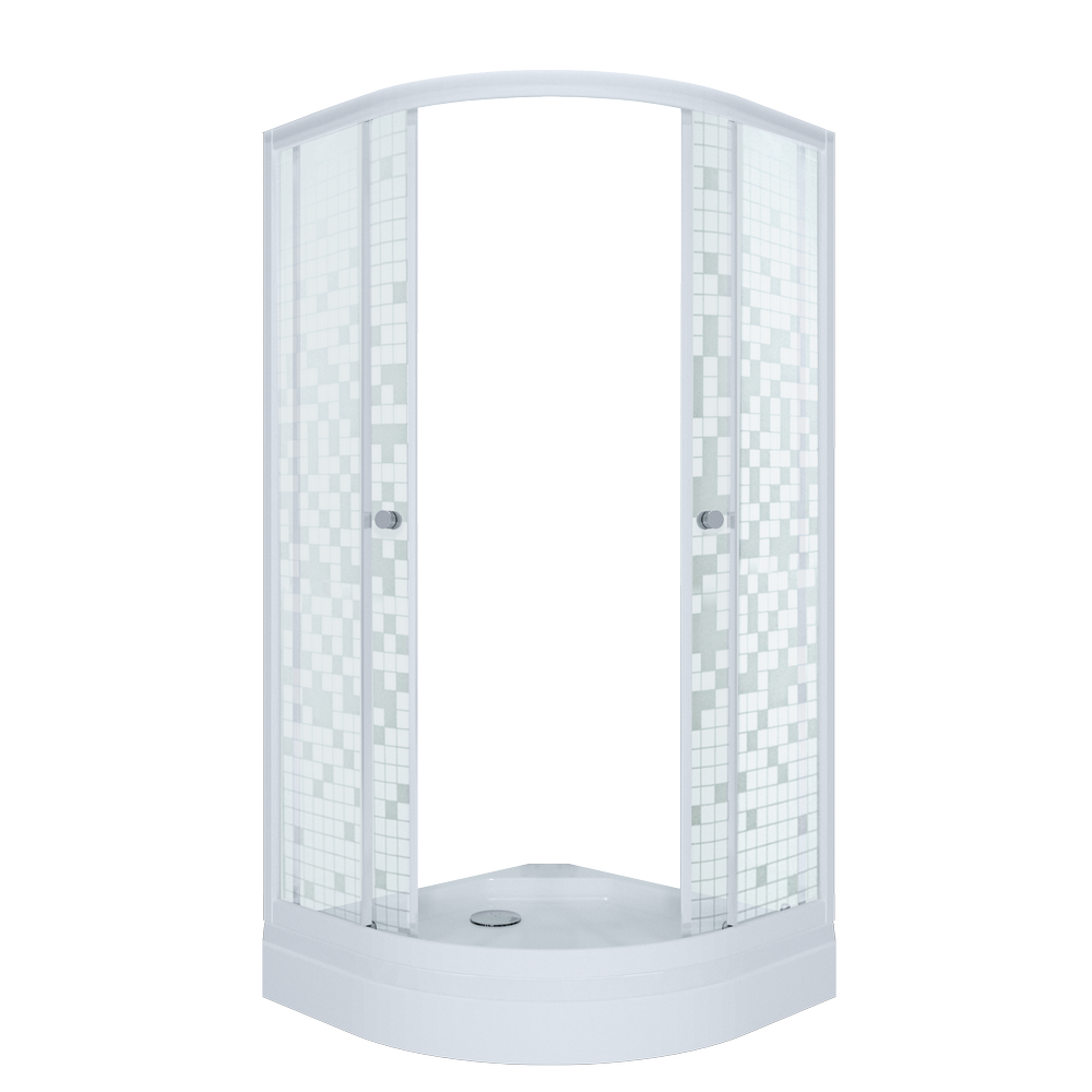 

Душевая кабина Triton Стандарт 100*100 А1 Мозаика