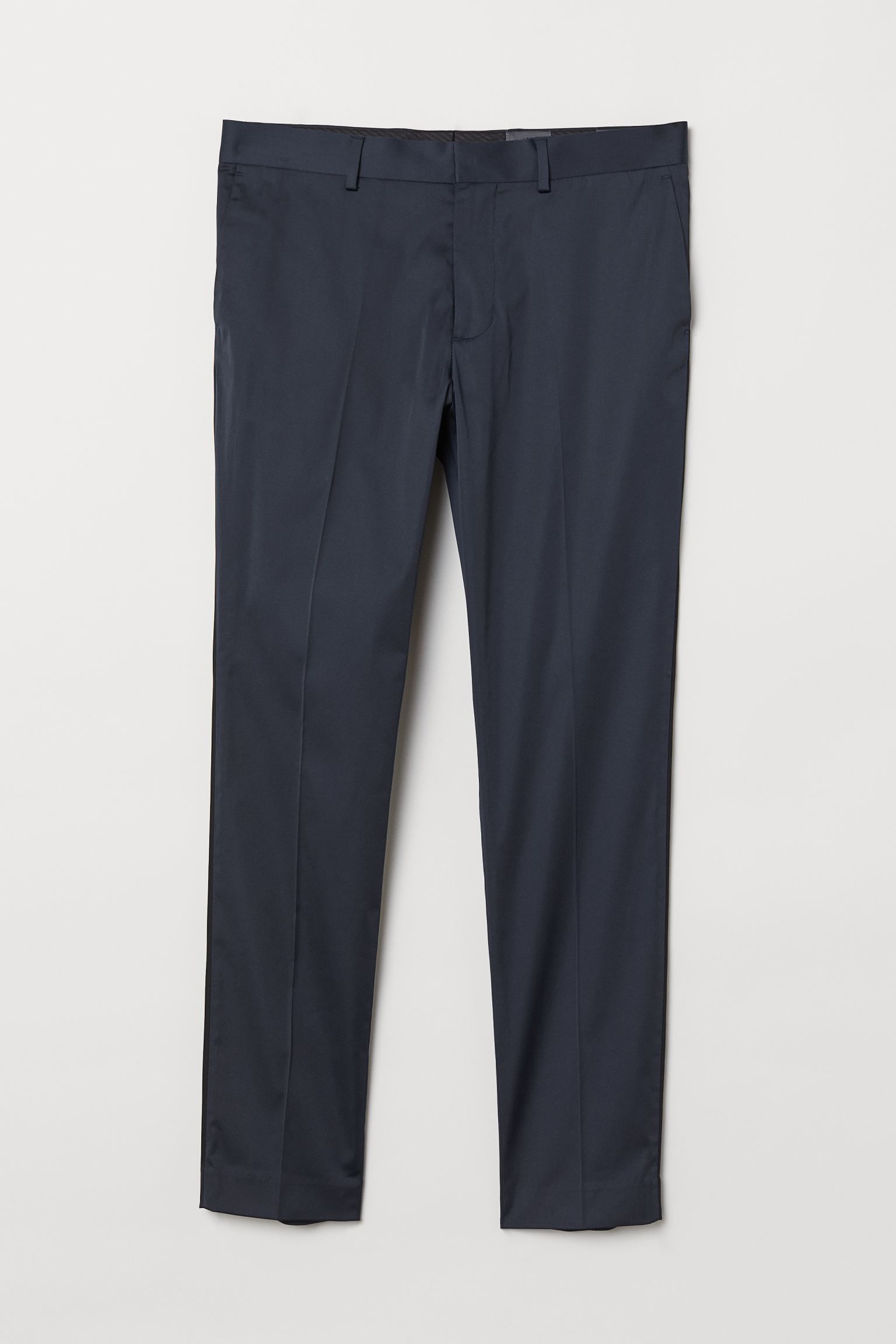 

Брюки H&M  темно синий 4115179448, Брюки H&M 48 темно синий 4115179448