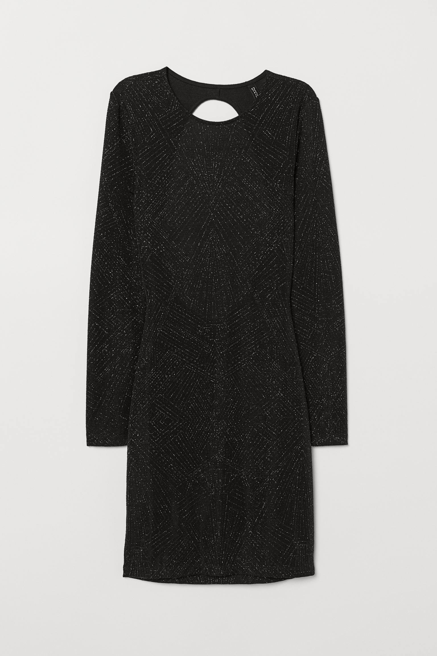 

Платье H&M 36 черный блеск 28106739228