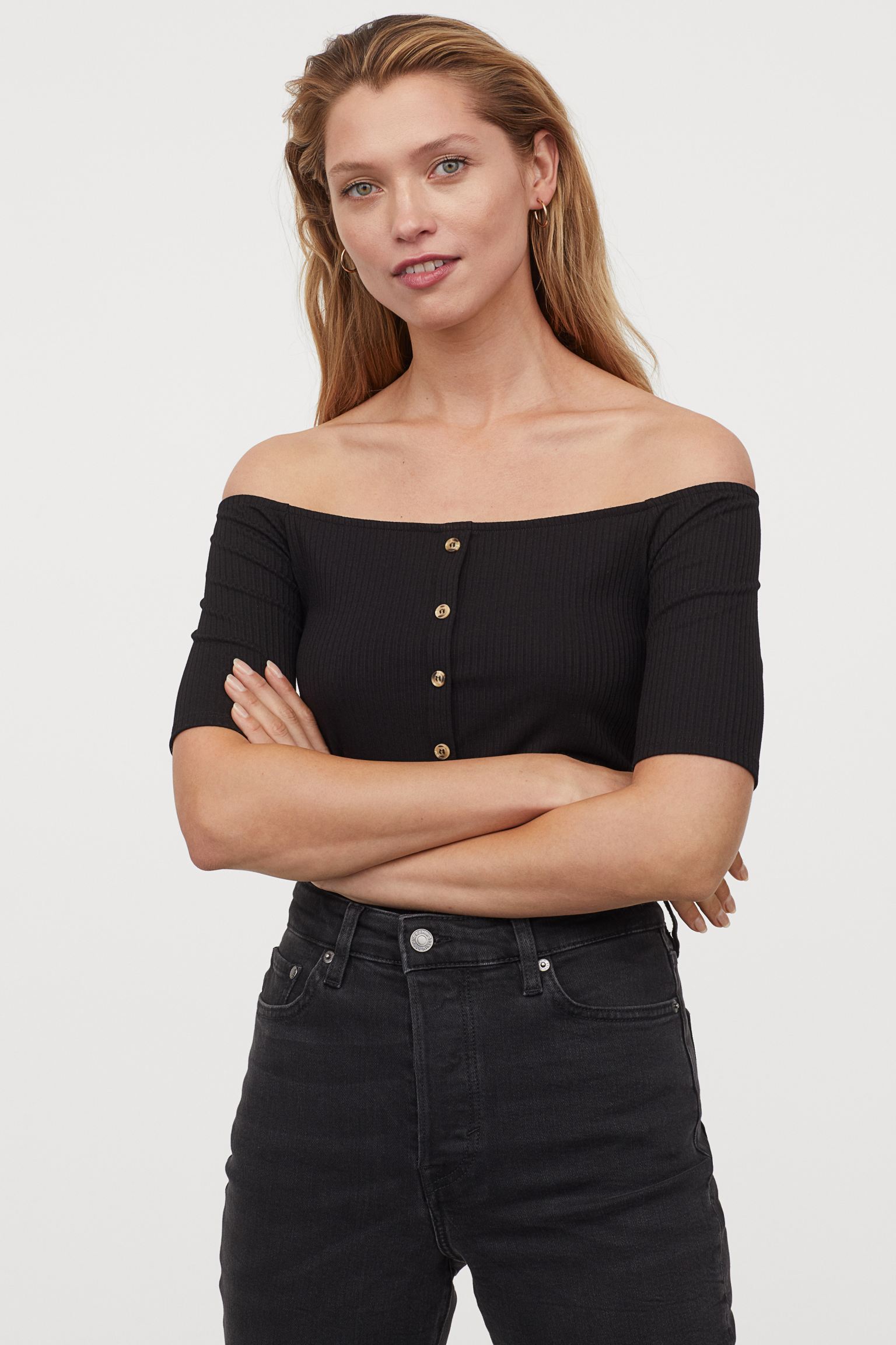 

Футболка H&M M черный 6118659212