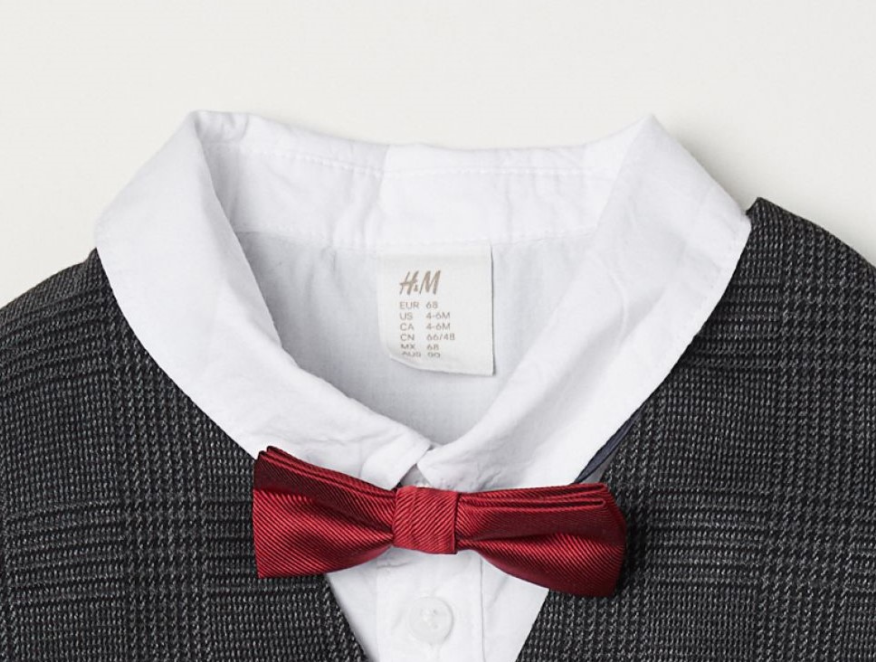 

Бабочка H&M One Size бордовый 646564644032