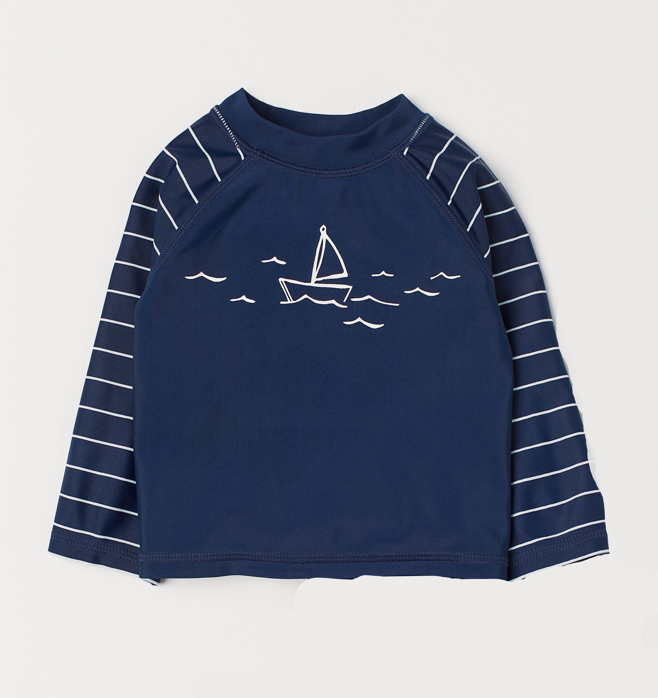 

Купальный лонгслив H&M 62 68см темно синий 6863429