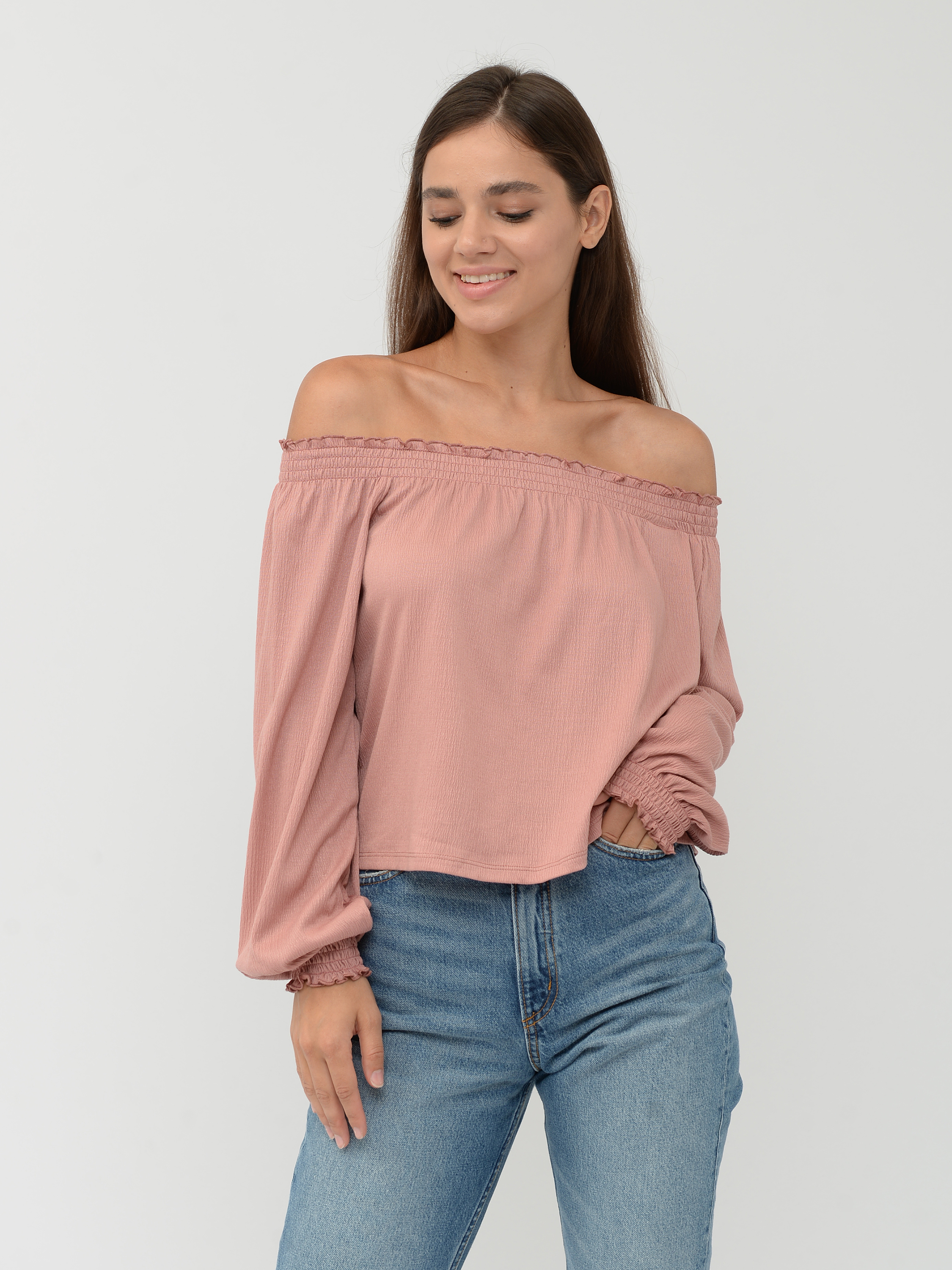 

Блуза H&M  розовый 554121, Блуза H&M S розовый 554121