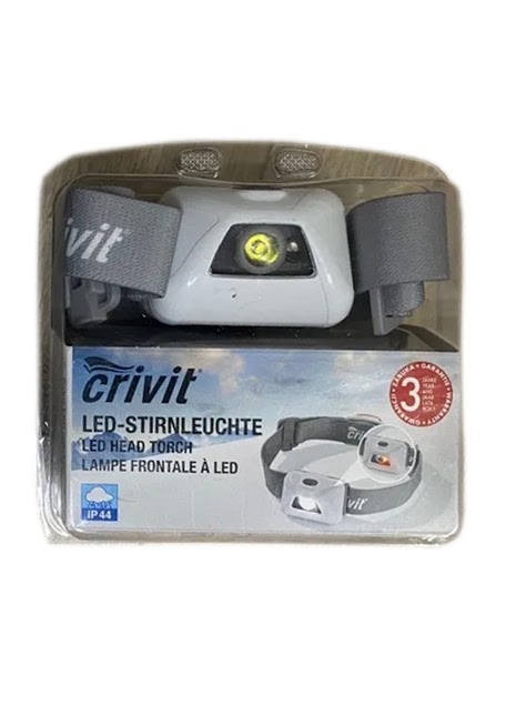 

LED-фонарик Crivit туристический черный H1-570152