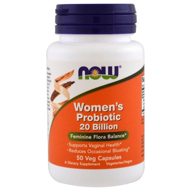 

Пробиотики для женщин NOW Woman-s Probiotic 20 млрд живых культур 50 капсул