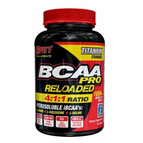 

Аминокислота SAN BCAA RELOADED 4:1:1 (90 таб)