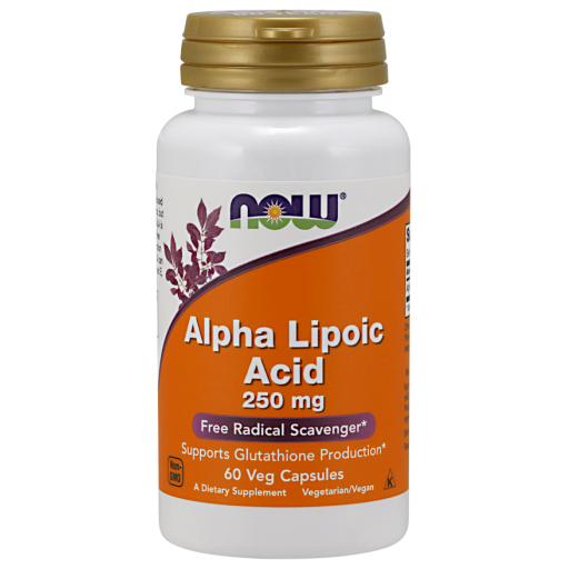 

Альфа-липоевая Кислота NOW Alpha Lipoic Acid 250 мг 60 капсул