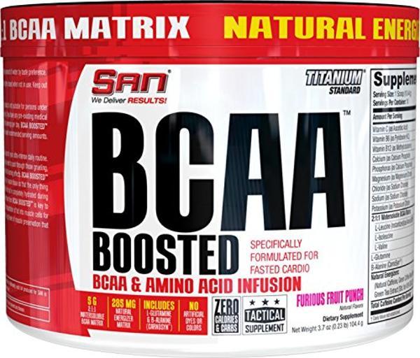 

Аминокислота SAN BCAA Boosted 104 г Фруктовый Пунш