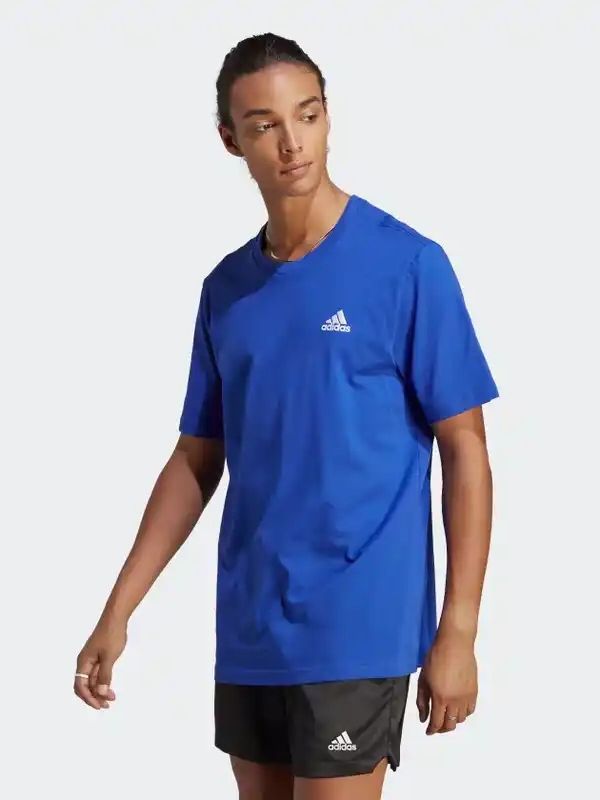 Акція на Футболка чоловіча Adidas M SL SJ T IC9284 L Selubl від Rozetka