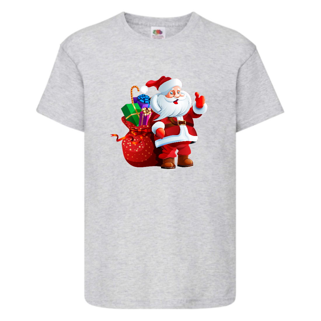 

Футболка детская Новый Год (New Year) серая (0003-gray) размер 152 см