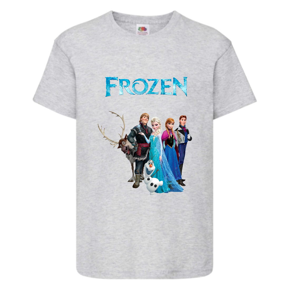 

Футболка детская Холодное сердце 006 (Frozen) серая (FRH gr 006) 104 см