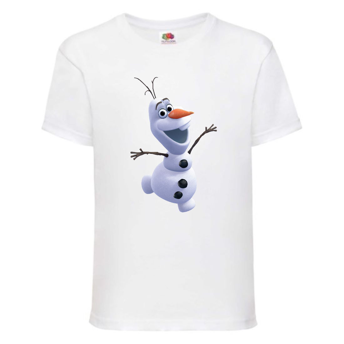 

Футболка детская Холодное сердце 001 (Frozen) белая (FRH wh 001) 104 см