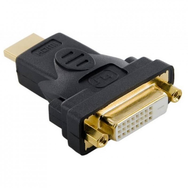 Переходник HDMI M to DVI F 24+1pin Atcom (9155) (174900) – фото, отзывы ...