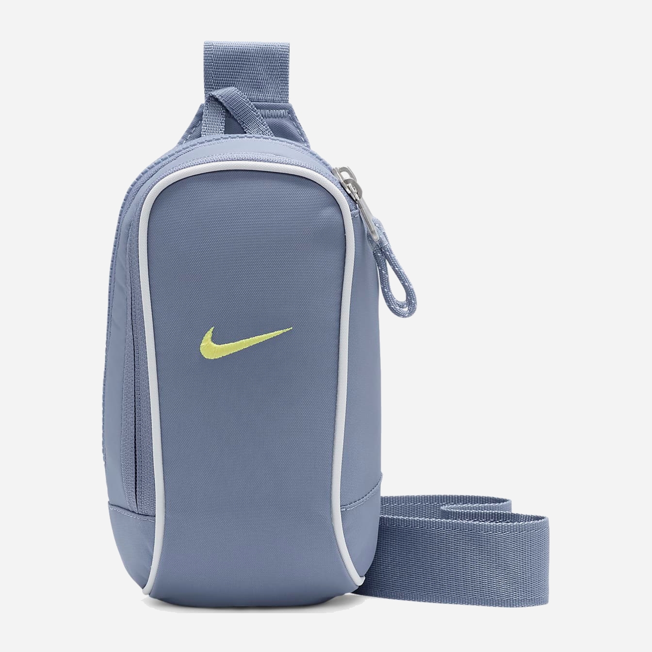 Акція на Спортивна сумка крос-боді тканинна Nike ELMNTL PRM CRSSBDY DJ9794-493 Синя/Біла/Світло-оранжева від Rozetka