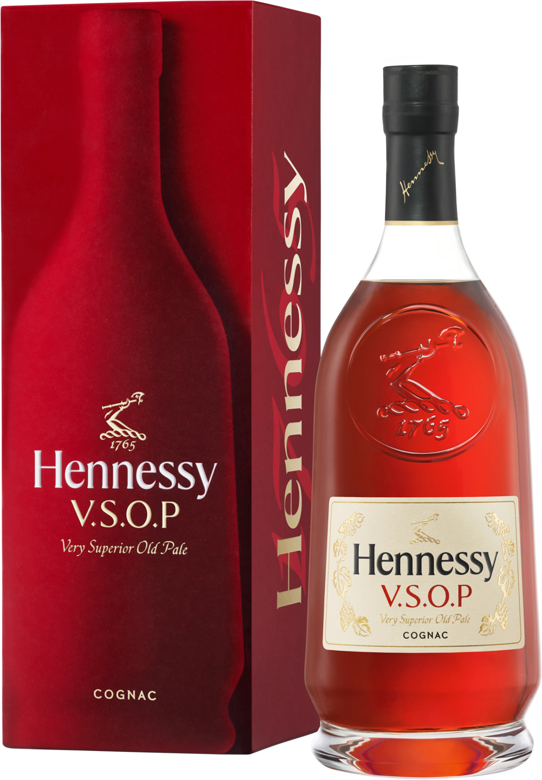 Коньяк Hennessy VSOP 6 лет выдержки 1 л 40% в подарочной упаковке  (3245990987611_3245999586617 )