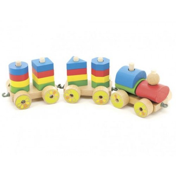 

Деревянная игрушка "Паровозик" Д163