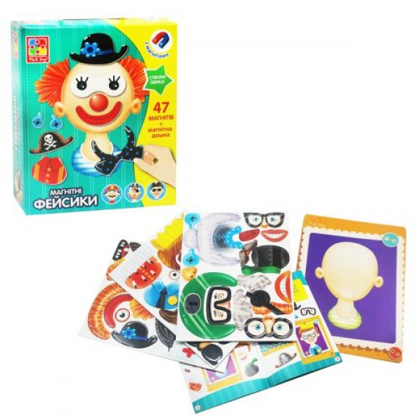 

Магнитная игра "Фейсики" VT3702-15