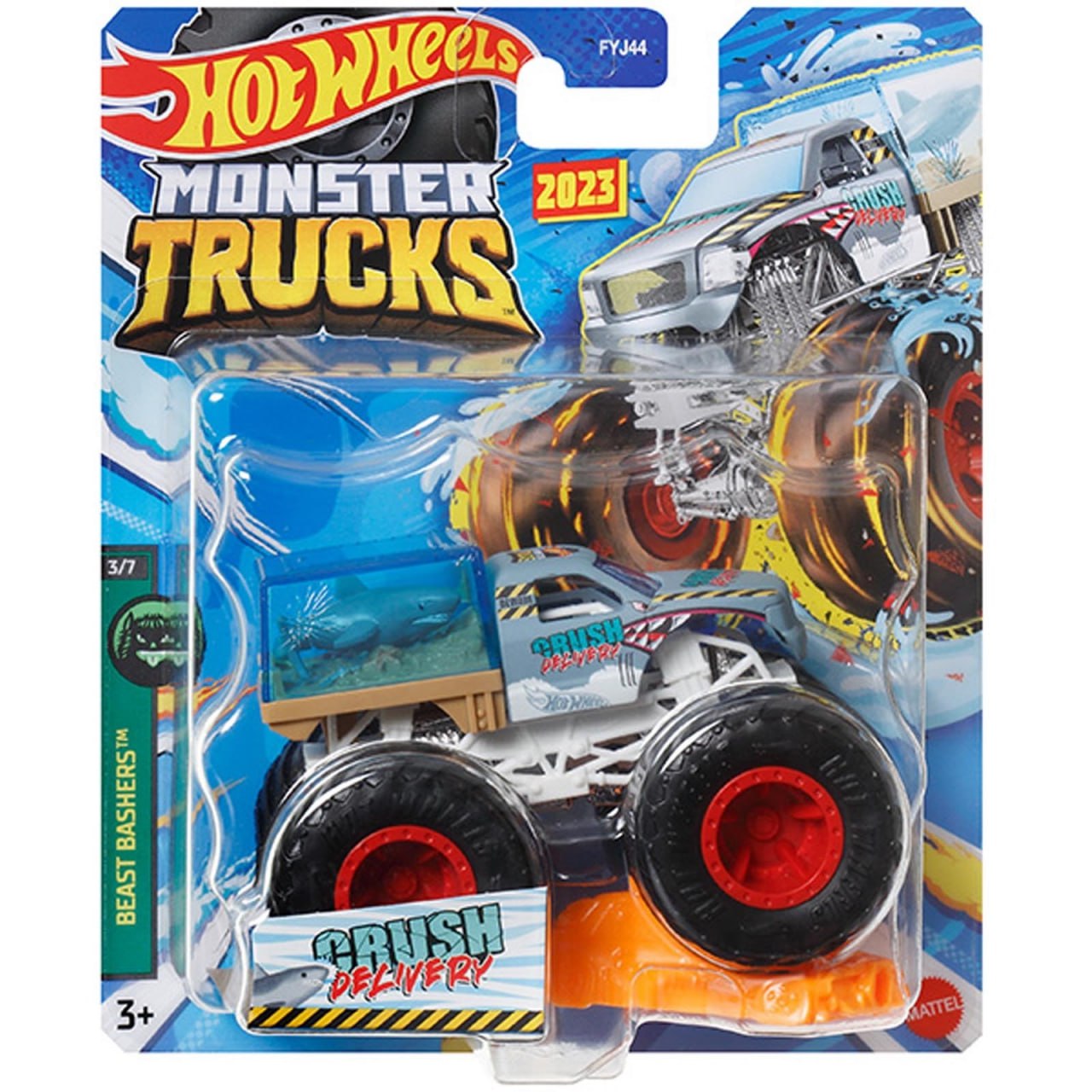 Машинка Хот Вилс Монстр Трак Monster Trucks Crush Delivery Hot Wheels ...