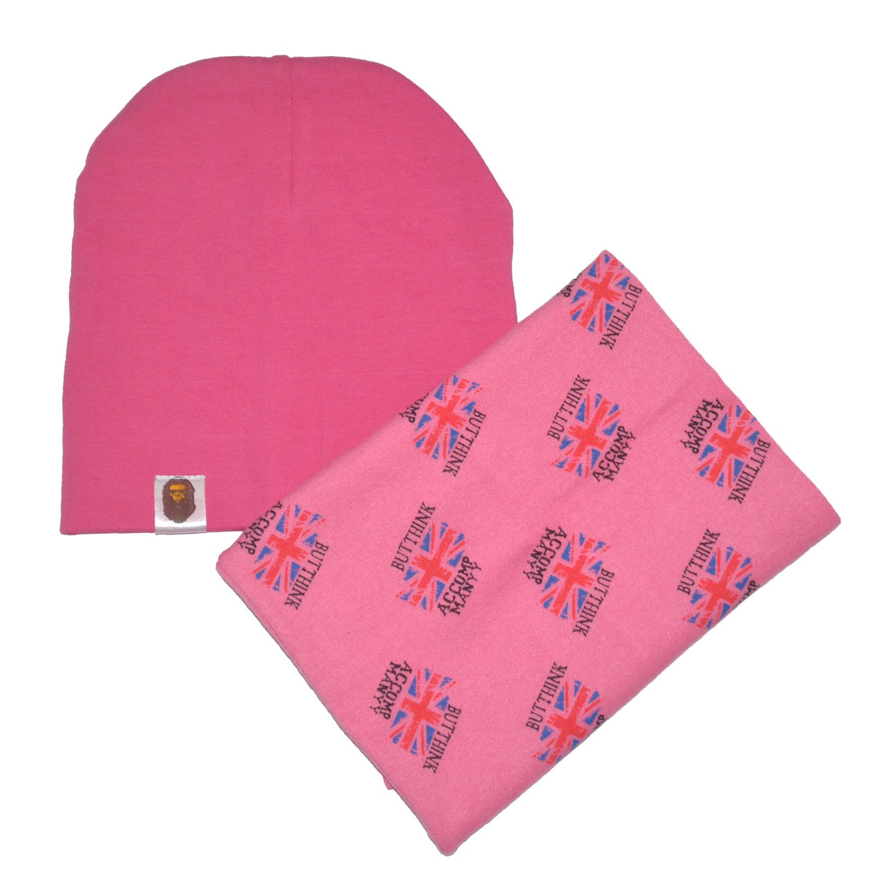 

Набор Sweet Hats шапка розовая и снуд розовый Англия 54 см (НУБ-01-130)