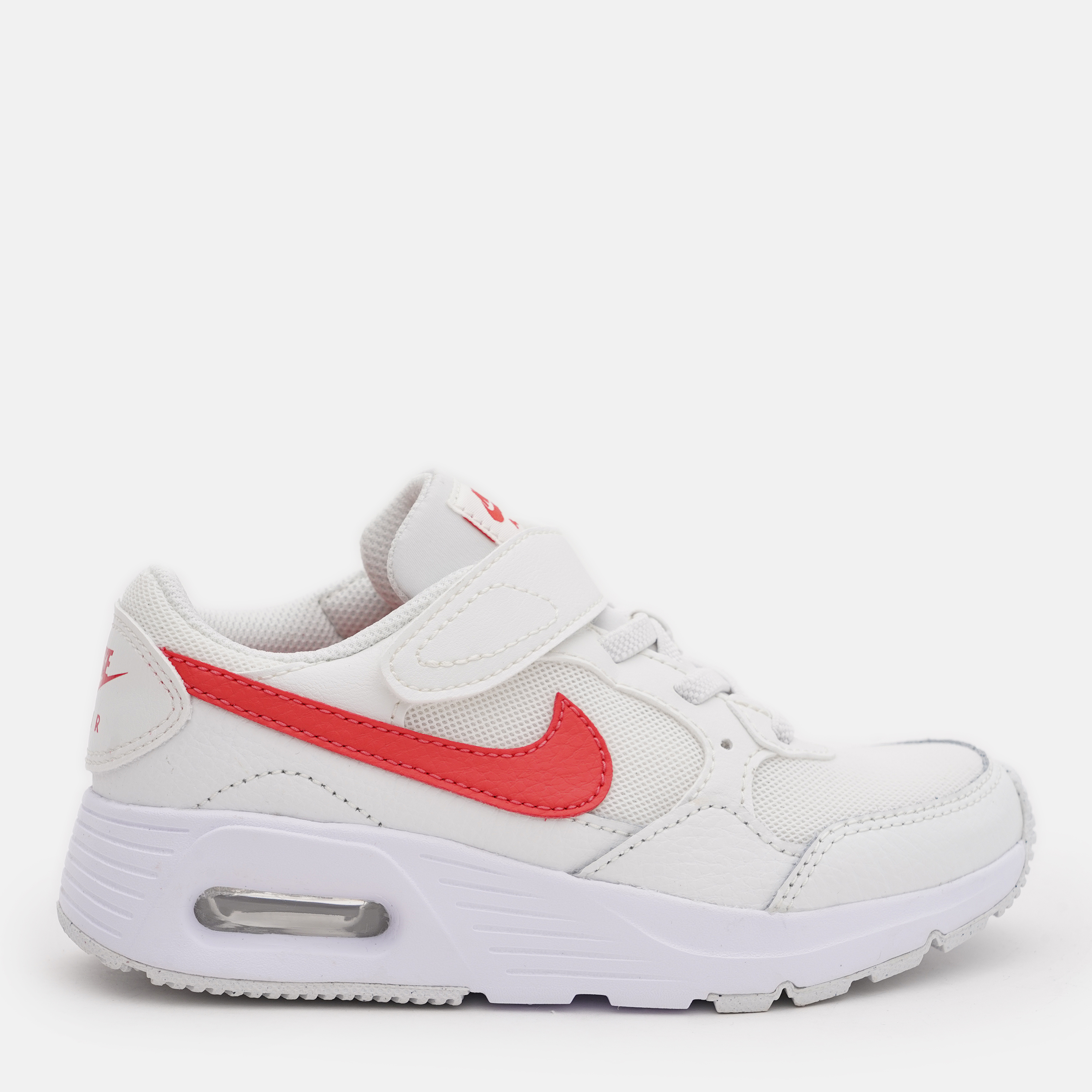 Акція на Підліткові кросівки для хлопчика Nike Air Max Sc (Psv) CZ5356-117 35 Білі від Rozetka