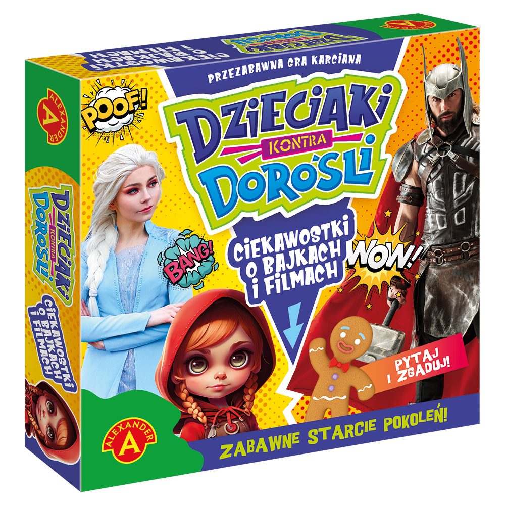 Настольная игра Alexander Дети против взрослых - любопытные факты о ...
