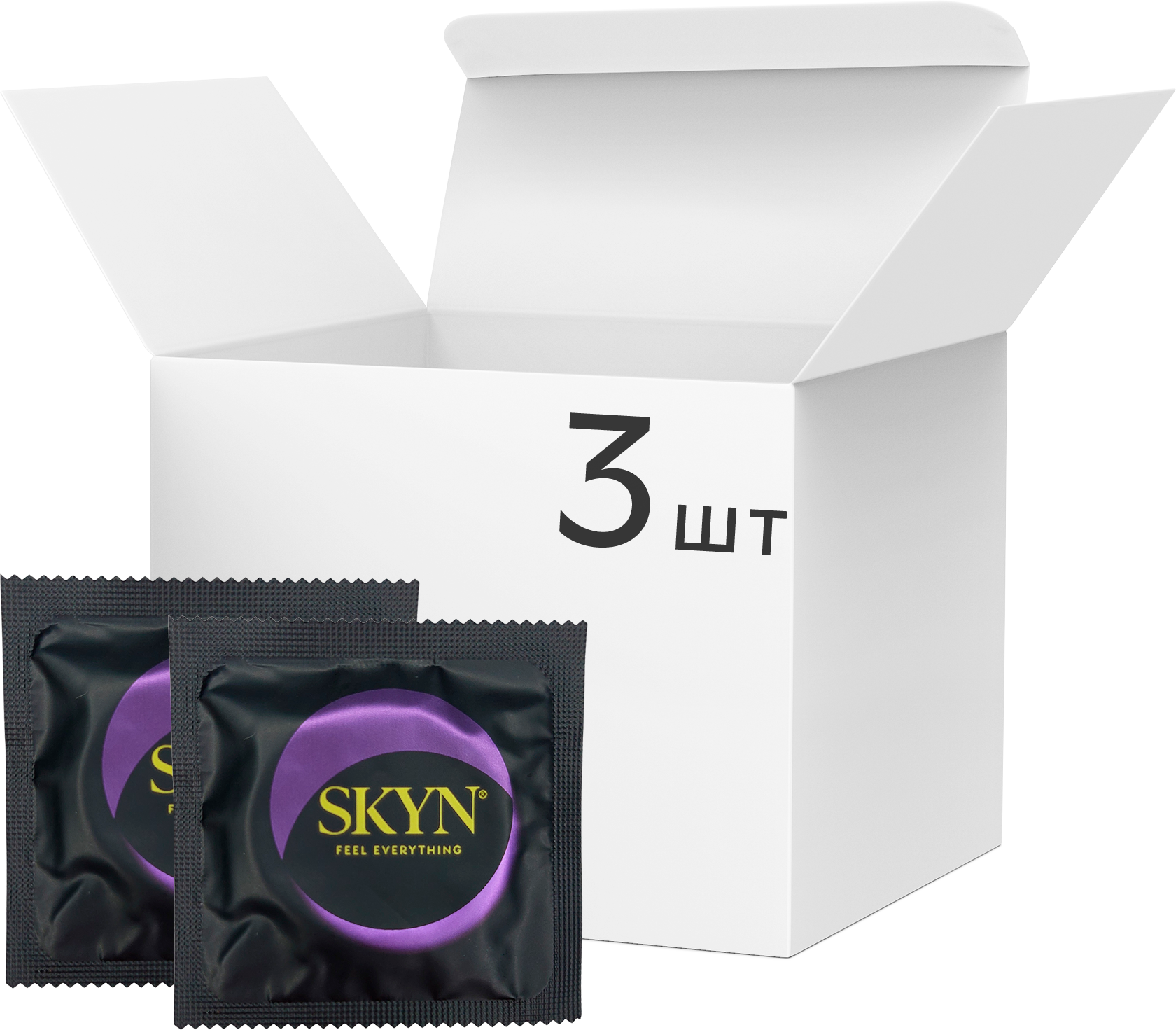 Презервативи Skyn Elite безлатексні 3 шт (ROZ6400229599)