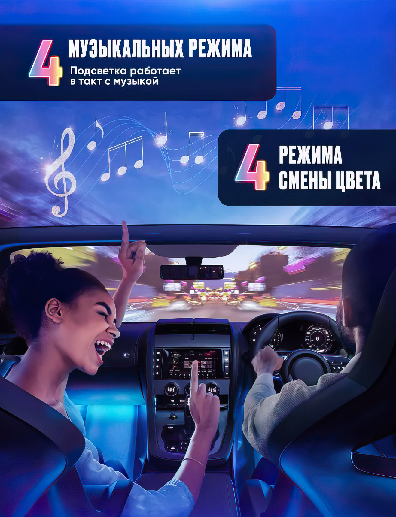 RGB подсветка салона автомобиля Bluetooth с микрофоном управления по  телефону. Подсветка ног – фото, отзывы, характеристики в интернет-магазине  ROZETKA от продавца: BrightSun | Купить в Украине: Киеве, Харькове, Днепре,  Одессе, Запорожье, Львове