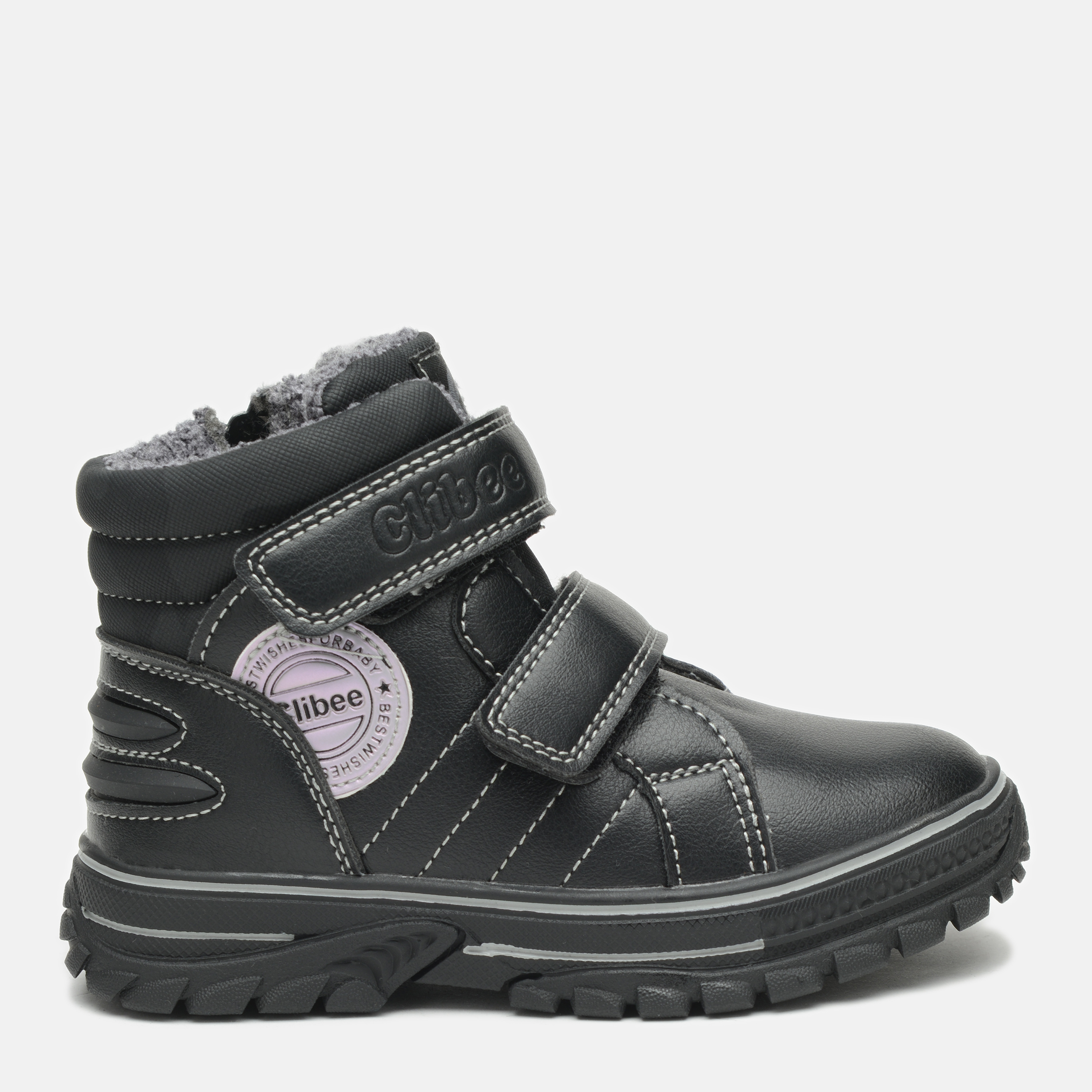

Ботинки зимние Clibee H239 29 19 см Black