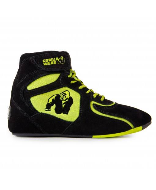 

Кросcовки Gorilla Wear Chicago High Tops 45 Черные/Неон-салатовые