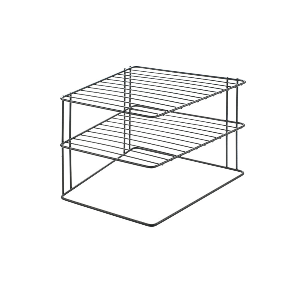 

Полка угловая Metaltex 25x25 см (чёрная)