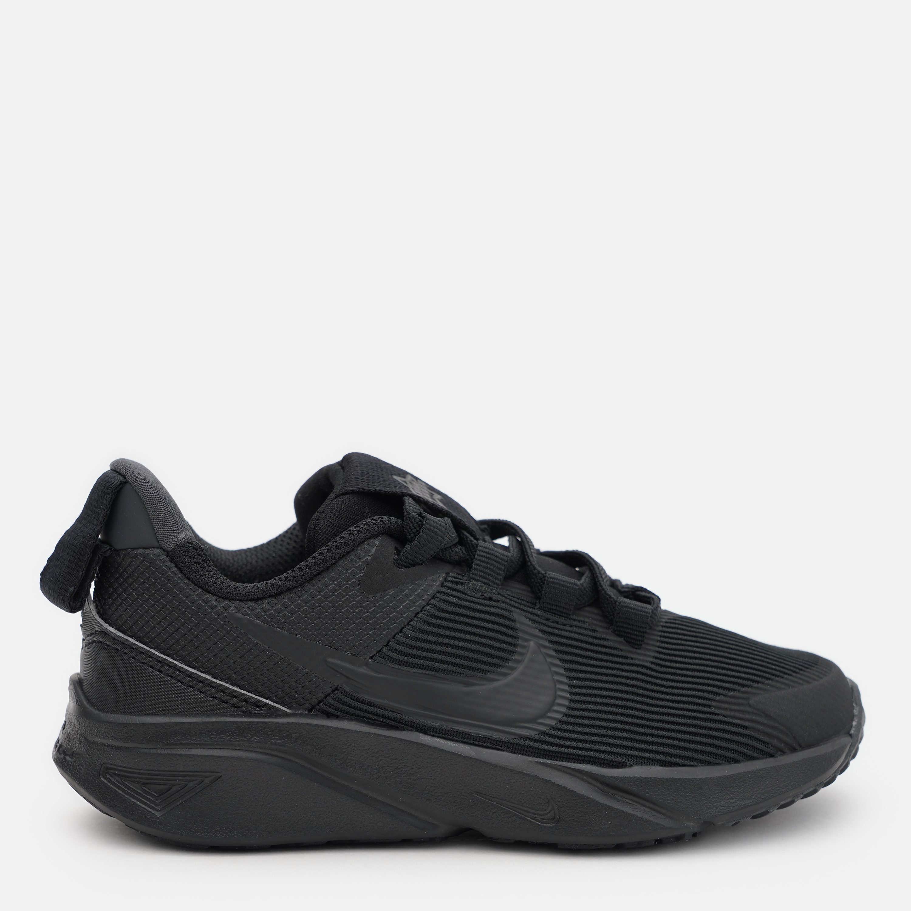 Акция на Дитячі кросівки для хлопчика Nike Star Runner 4 Nn (Ps) DX7614-002 28 Black/Black-Black-Anthracite от Rozetka