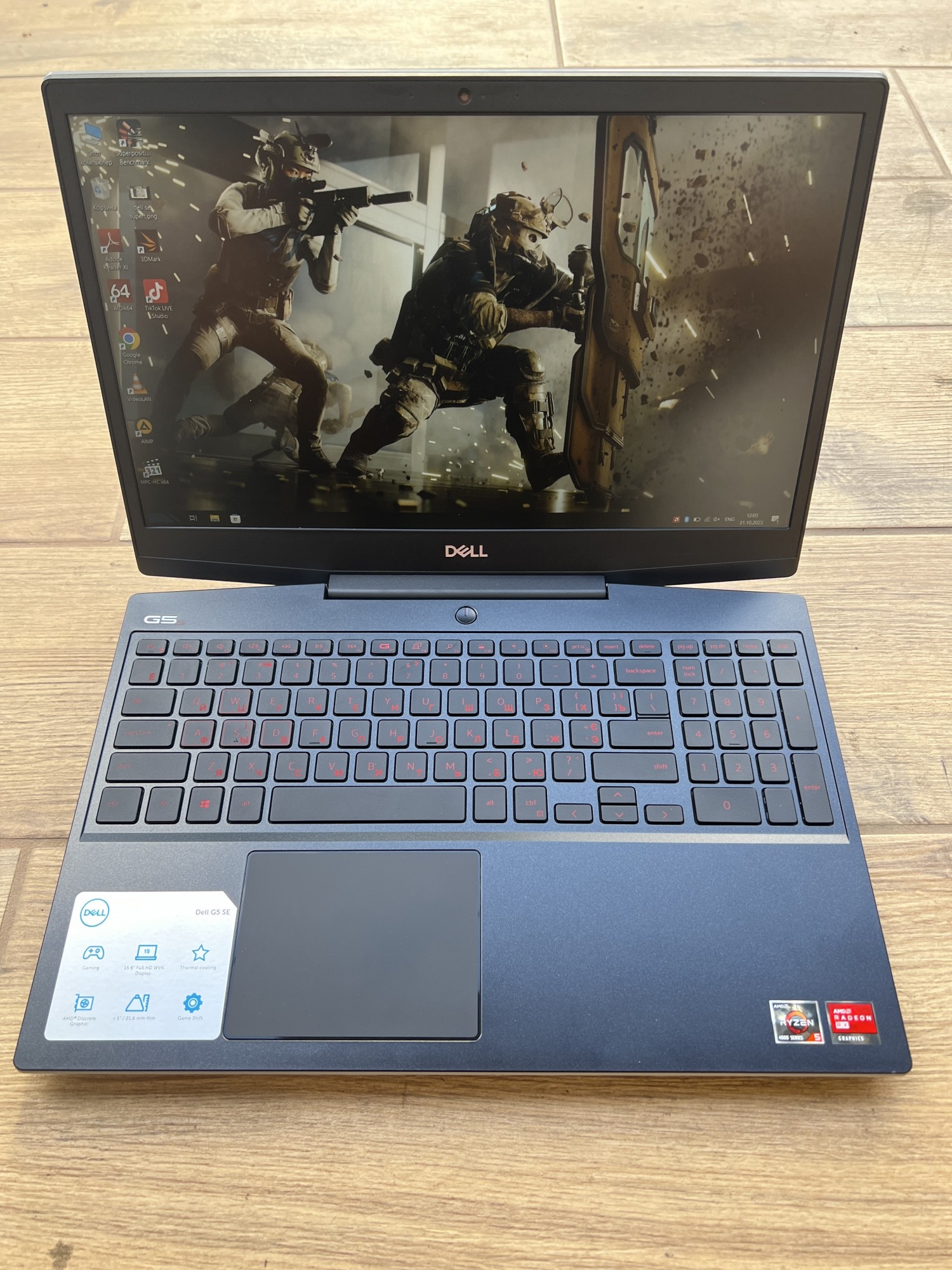 Ноутбук DELL G5 SE 5505 -15' FHD IPS|AMD Ryzen 5 4600H|AMD RX 5600m 6GB ...