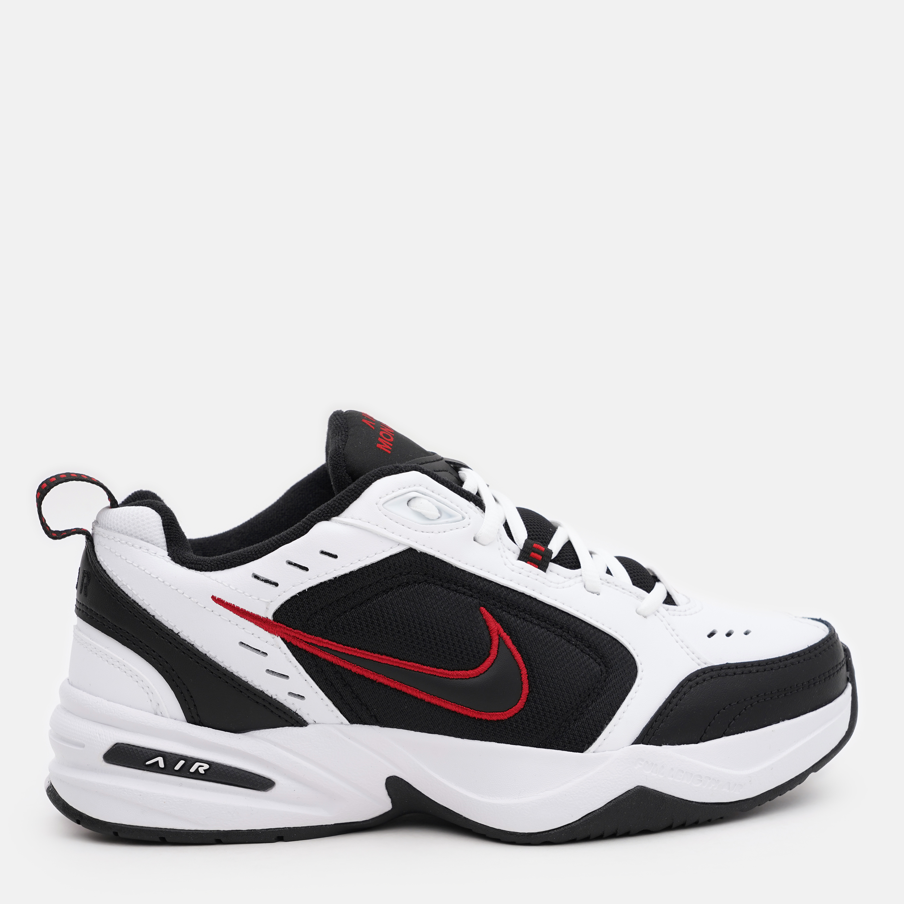 Акция на Чоловічі кросівки для залу Nike Air Monarch Iv 415445-101 40 (7US) 25 см Білий/Чорний от Rozetka