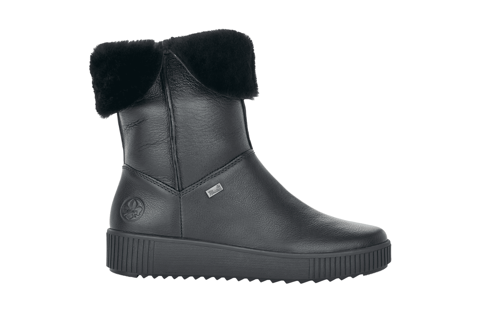 

Полусапоги утепленные женские Rieker 36 черный (Y6484-00/36/ЦО0002684)