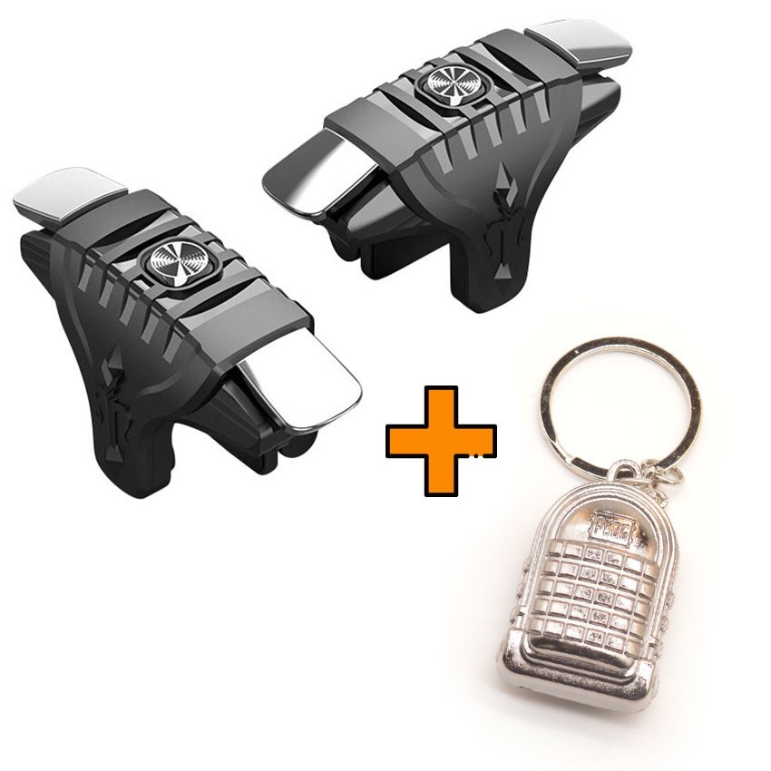 

Игровые контроллеры Marpiel F01 (геймпад триггеры курки для смартфона для PUBG) + брелок рюкзак 3 уровня