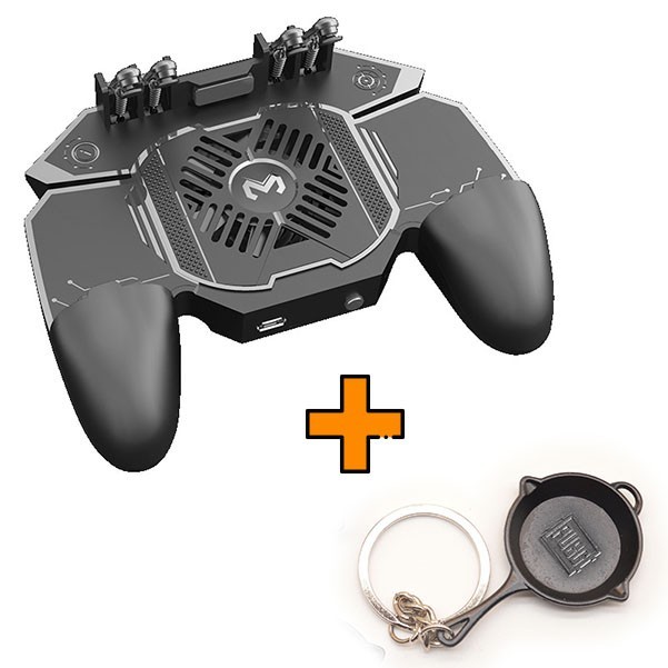 

Игровые контроллеры Memo AK88 1200 mAh (геймпад триггеры курки для смартфона для PUBG) + брелок сковородка