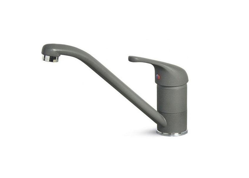 

Кухонный смеситель Elleci Minerva aluminium 79 Серый