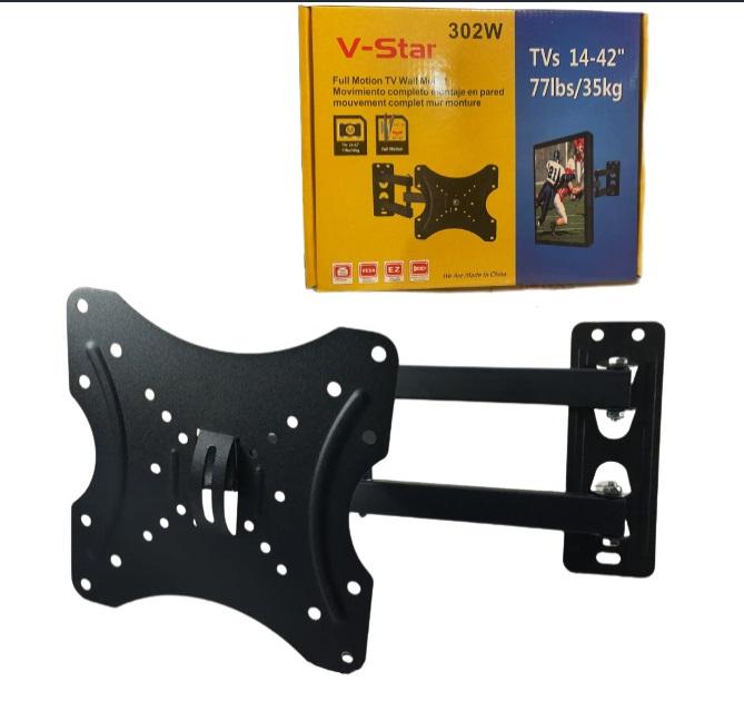 Настенное крепление кронштейн поворотный для телевизора V-STAR 302W 14 ...