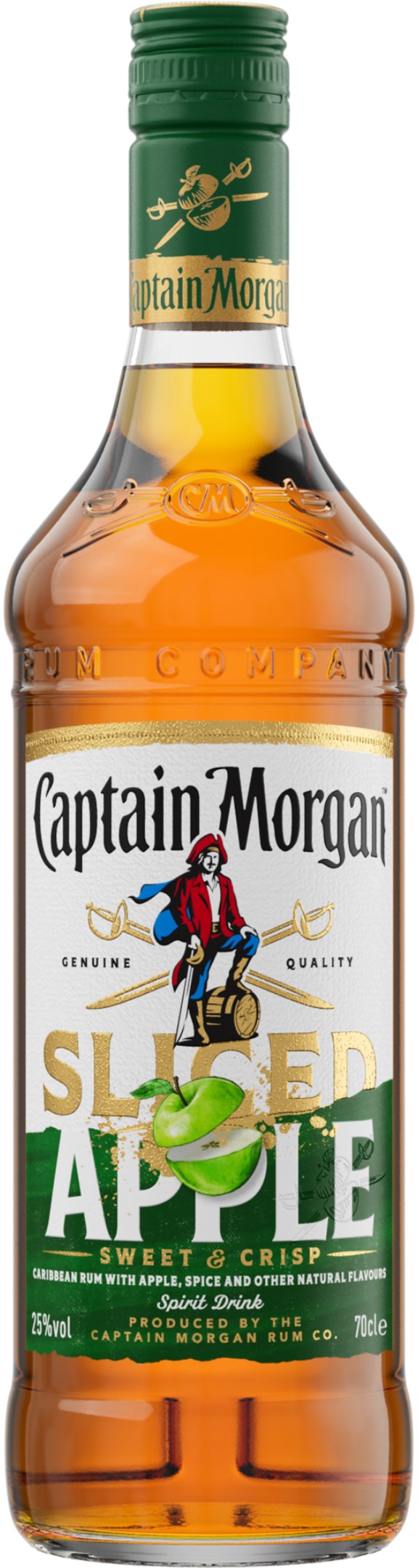 Алкогольный напиток на основе Карибского рома Captain Morgan Sliced Apple  0.7 л 25% (5000281068749) – фото, отзывы, характеристики в  интернет-магазине ROZETKA | Купить в Украине: Киеве, Харькове, Днепре,  Одессе, Запорожье, Львове